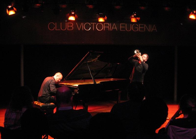 Agustí Fernández y Peter Evans